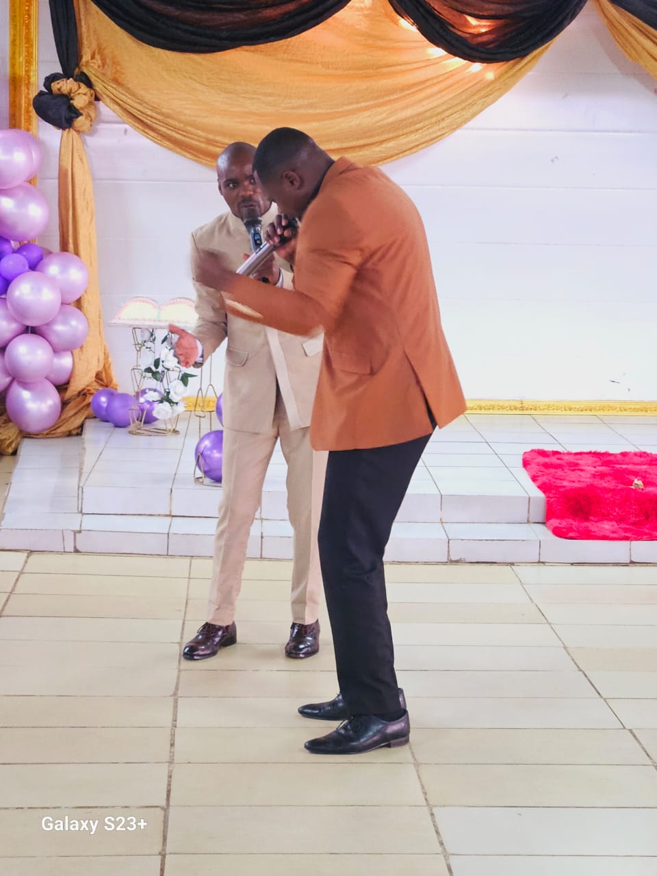 Ministering at the pulpit