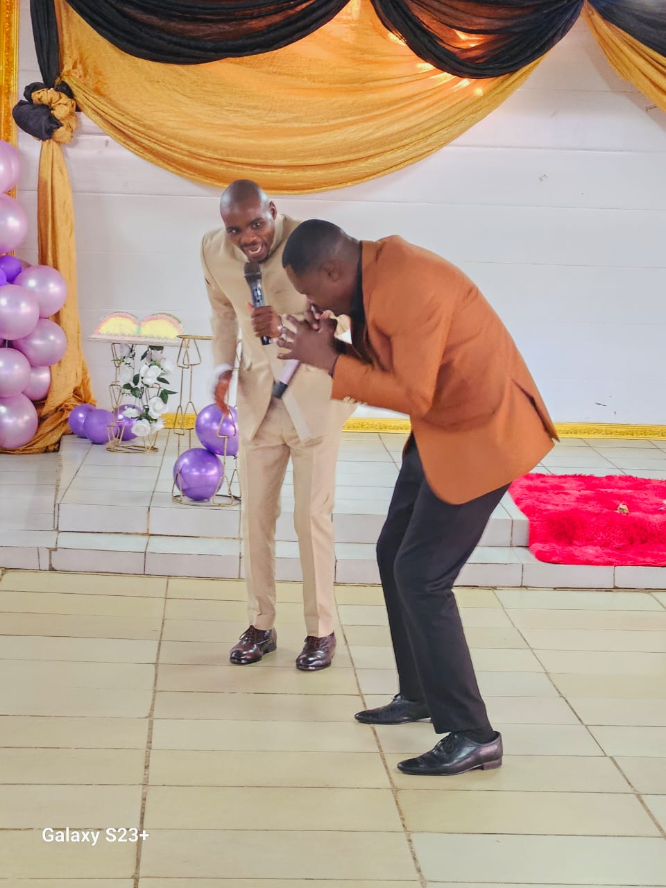 Ministering together in worship